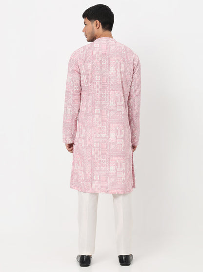 Digital Printed Straight Long Kurta