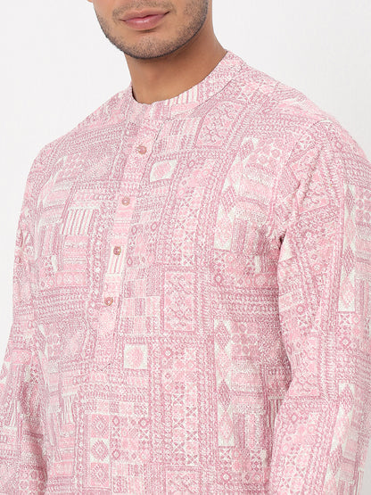 Digital Printed Straight Long Kurta