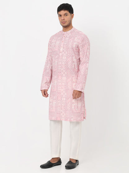 Digital Printed Straight Long Kurta