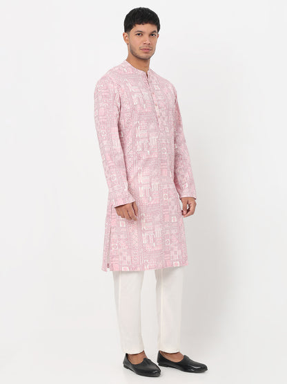 Digital Printed Straight Long Kurta