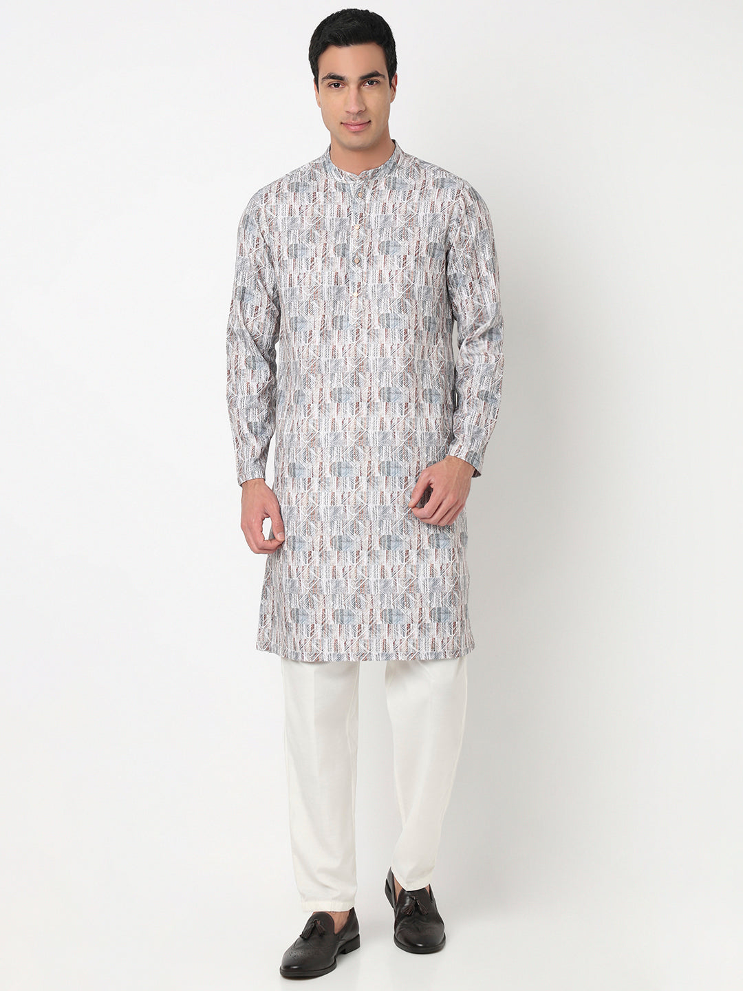 Digital Printed Straight Long Kurta