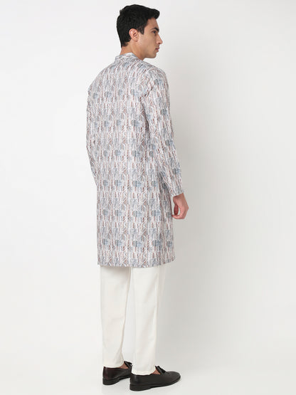 Digital Printed Straight Long Kurta