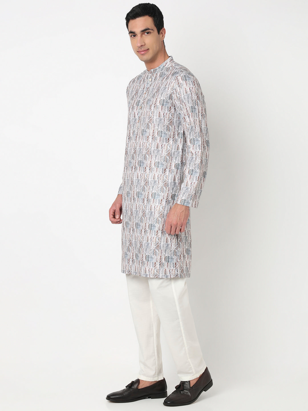 Digital Printed Straight Long Kurta