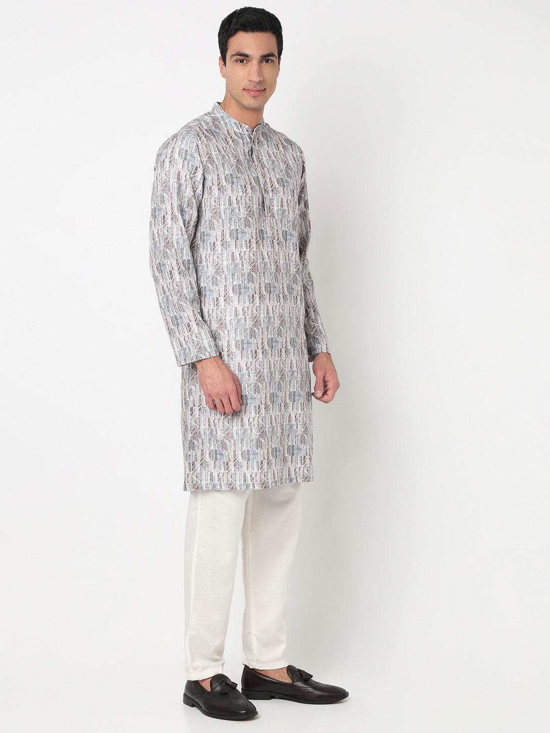 Digital Printed Straight Long Kurta
