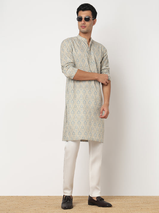 Digital Printed Straight Kurta