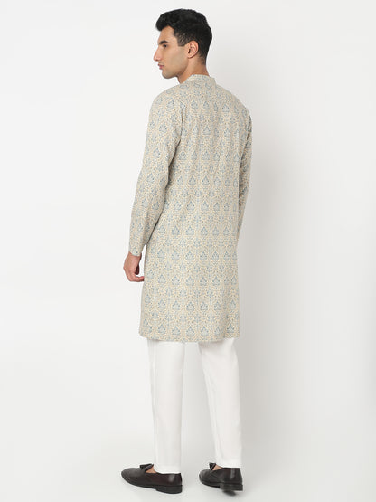 Digital Printed Straight Kurta