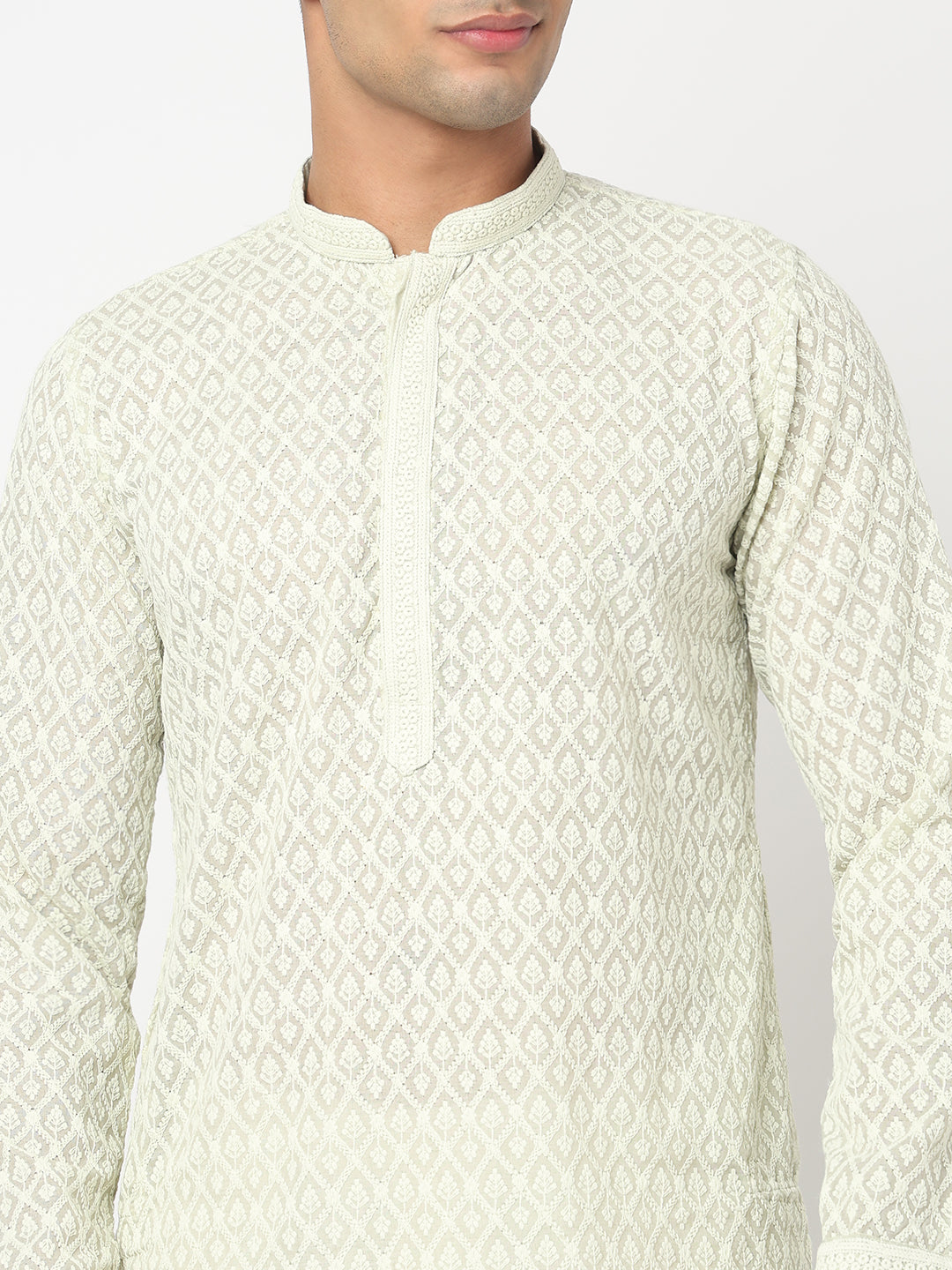 Embroidered Straight Kurta