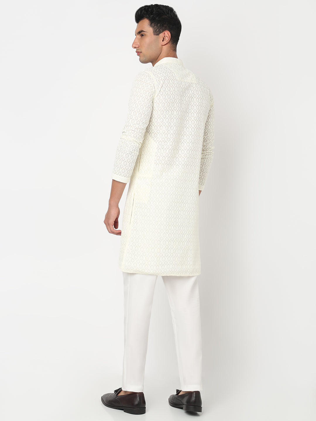 Embroidered Straight Kurta