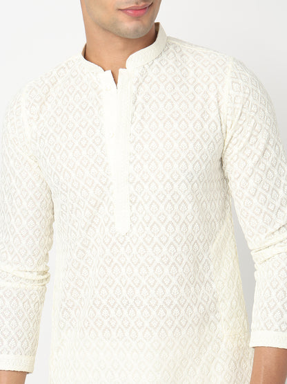 Embroidered Straight Kurta