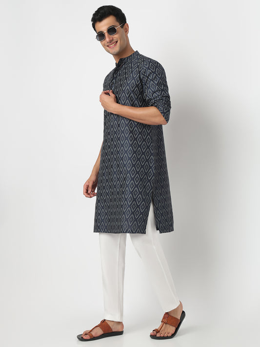 Printed Straight Kurta