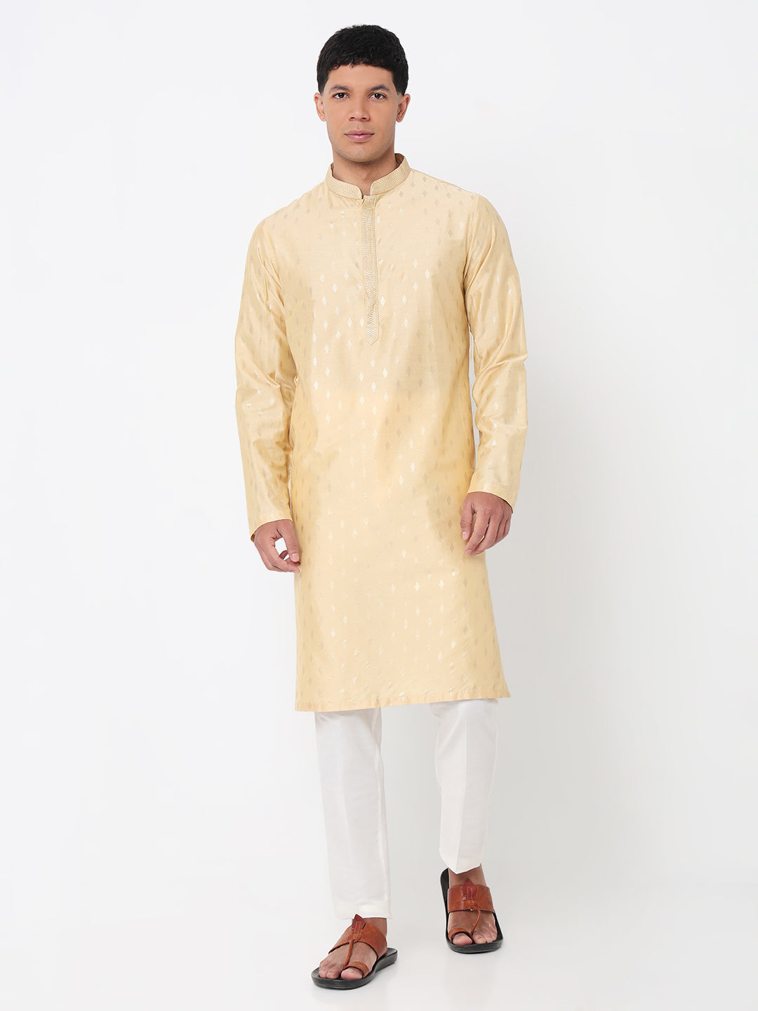 Printed Straight Long Kurta