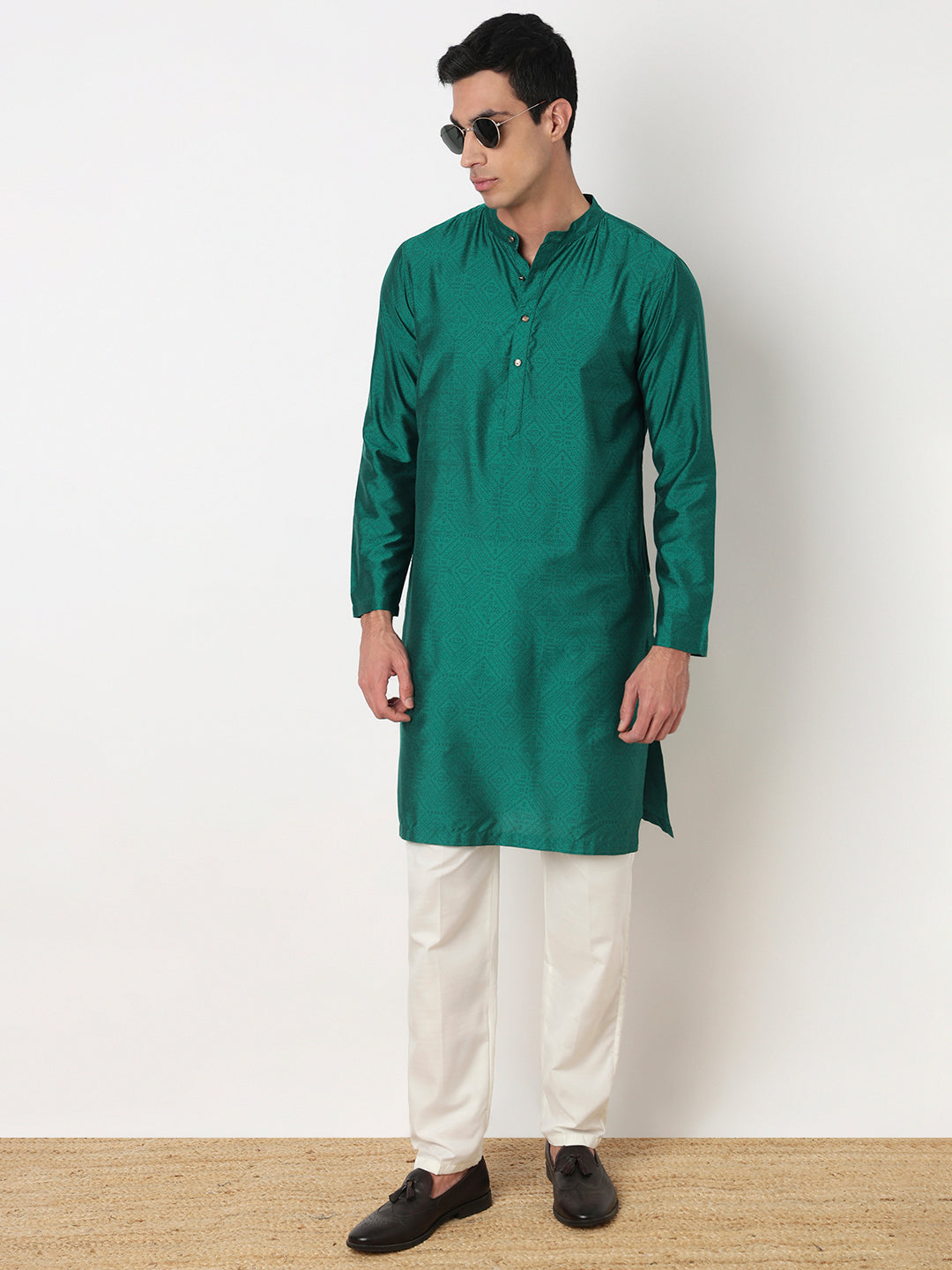 Printed Straight Long Kurta
