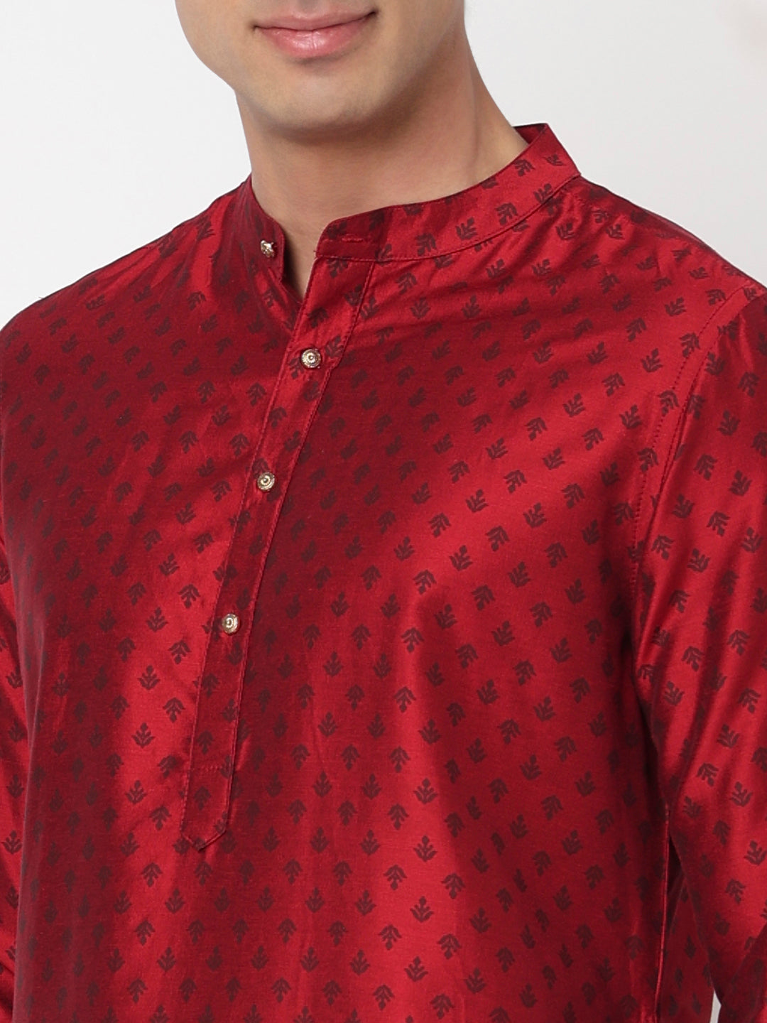 Printed Straight Long Kurta