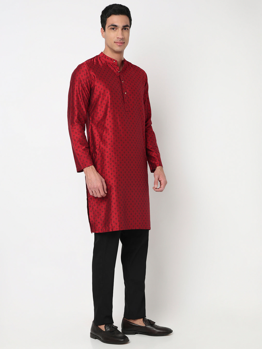 Printed Straight Long Kurta