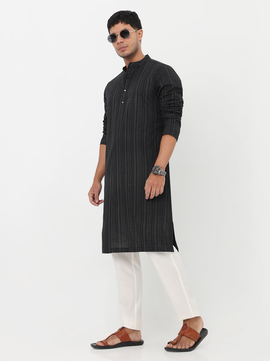 Printed Straight Long Kurta