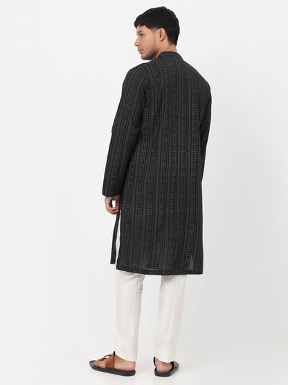 Printed Straight Long Kurta