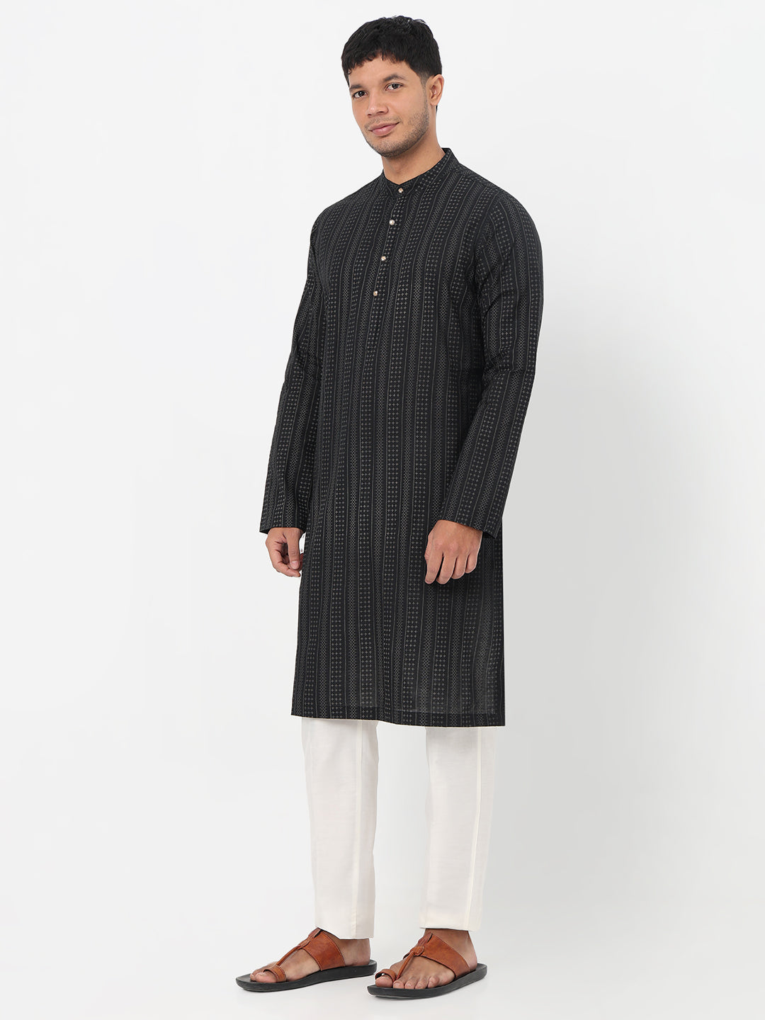 Printed Straight Long Kurta