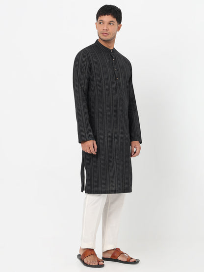 Printed Straight Long Kurta