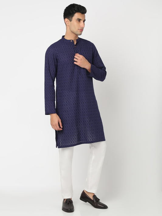 Cotton Lapet Straight Kurta