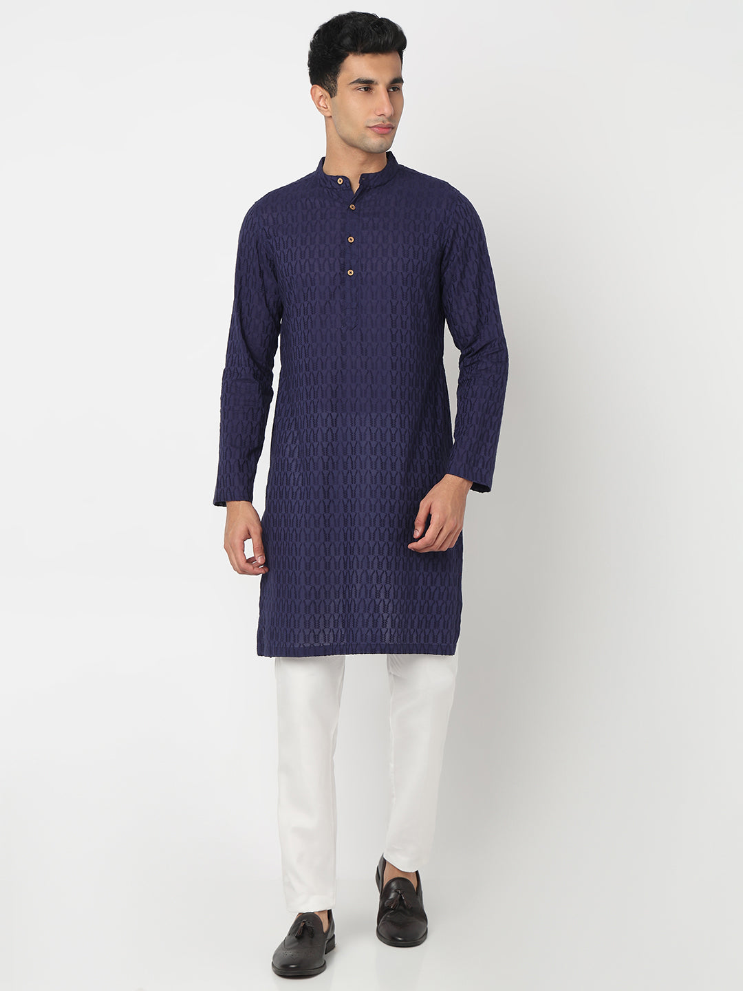 Cotton Lapet Straight Kurta