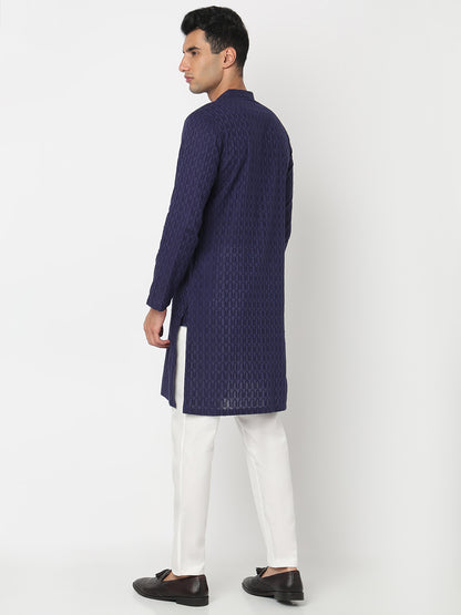 Cotton Lapet Straight Kurta
