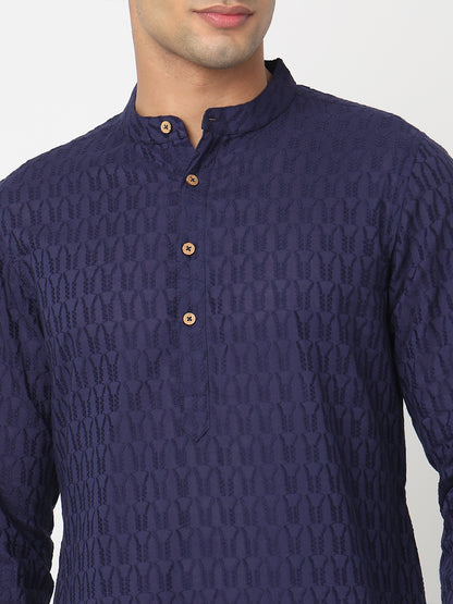 Cotton Lapet Straight Kurta