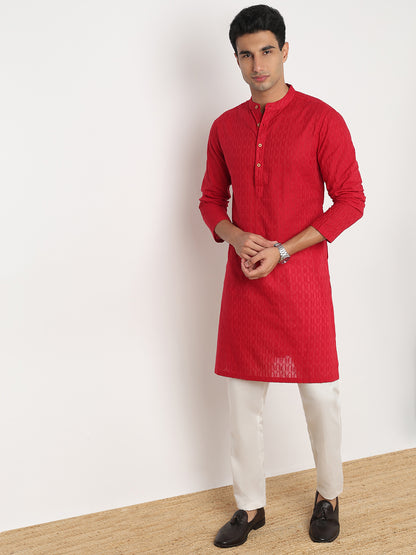 Cotton Lapet Straight Kurta
