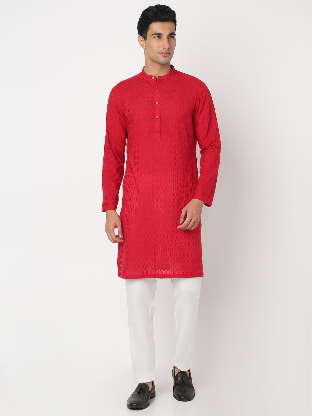 Cotton Lapet Straight Kurta