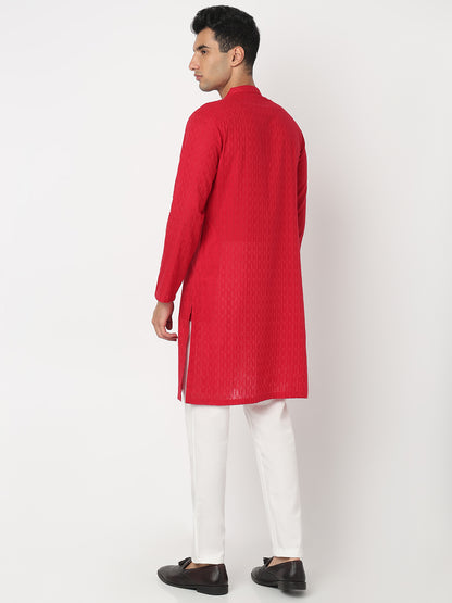 Cotton Lapet Straight Kurta