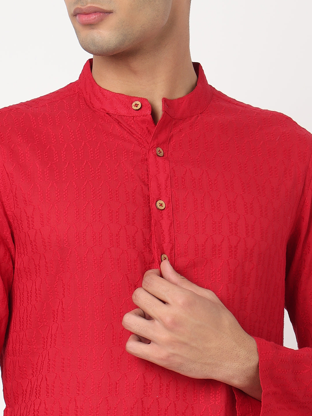 Cotton Lapet Straight Kurta