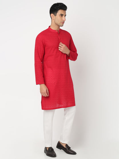 Cotton Lapet Straight Kurta