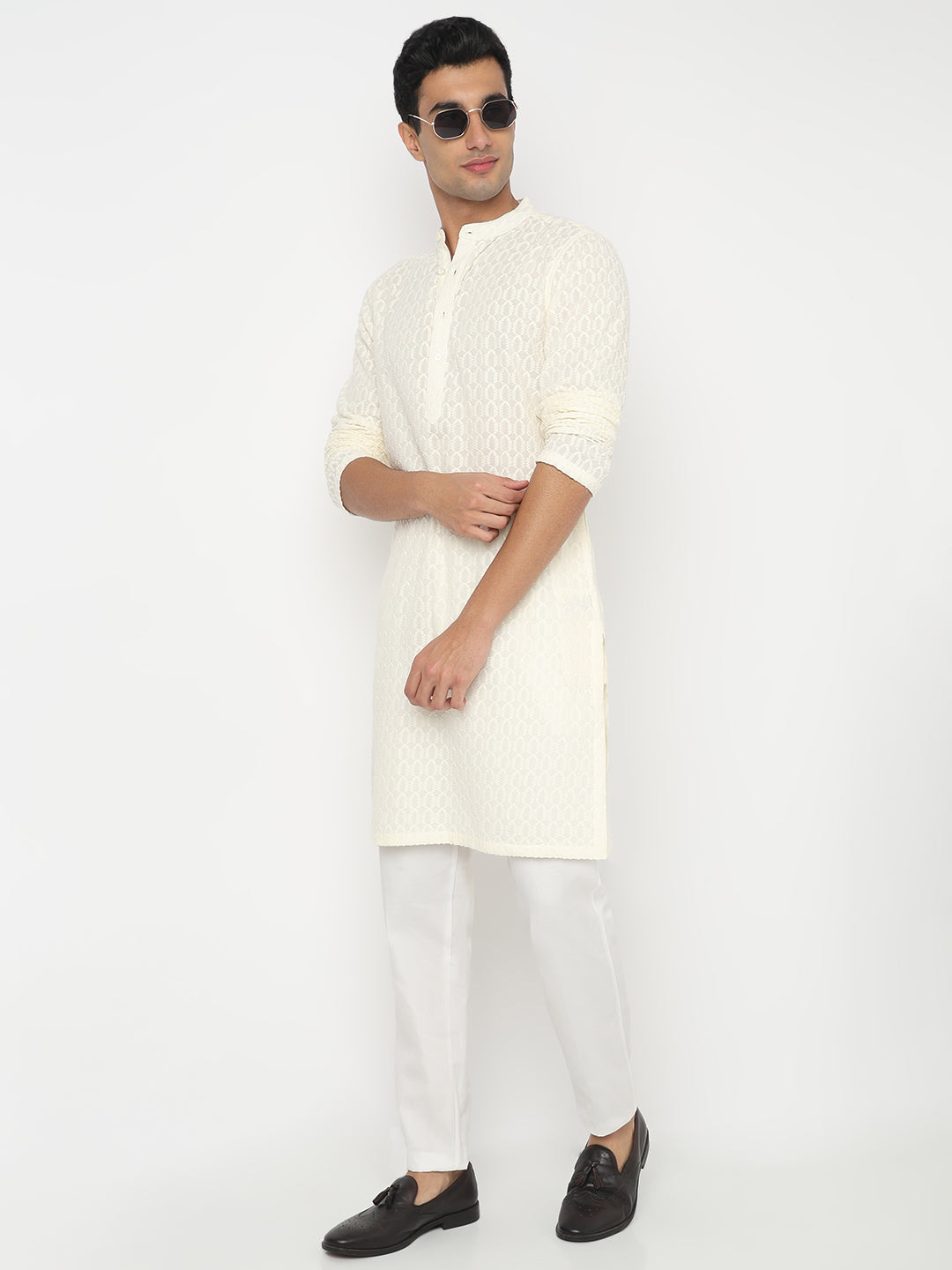 Cotton Lapet Straight Kurta