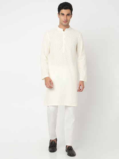 Cotton Lapet Straight Kurta