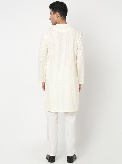 Cotton Lapet Straight Kurta