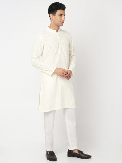 Cotton Lapet Straight Kurta