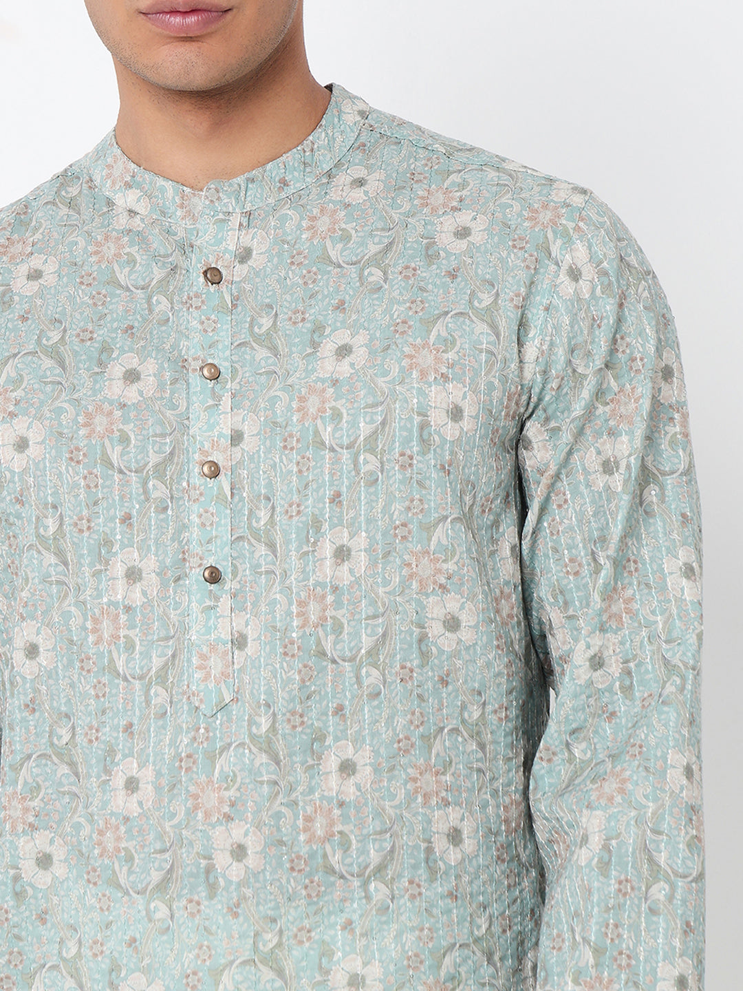 Digital Printed Straight Long Kurta