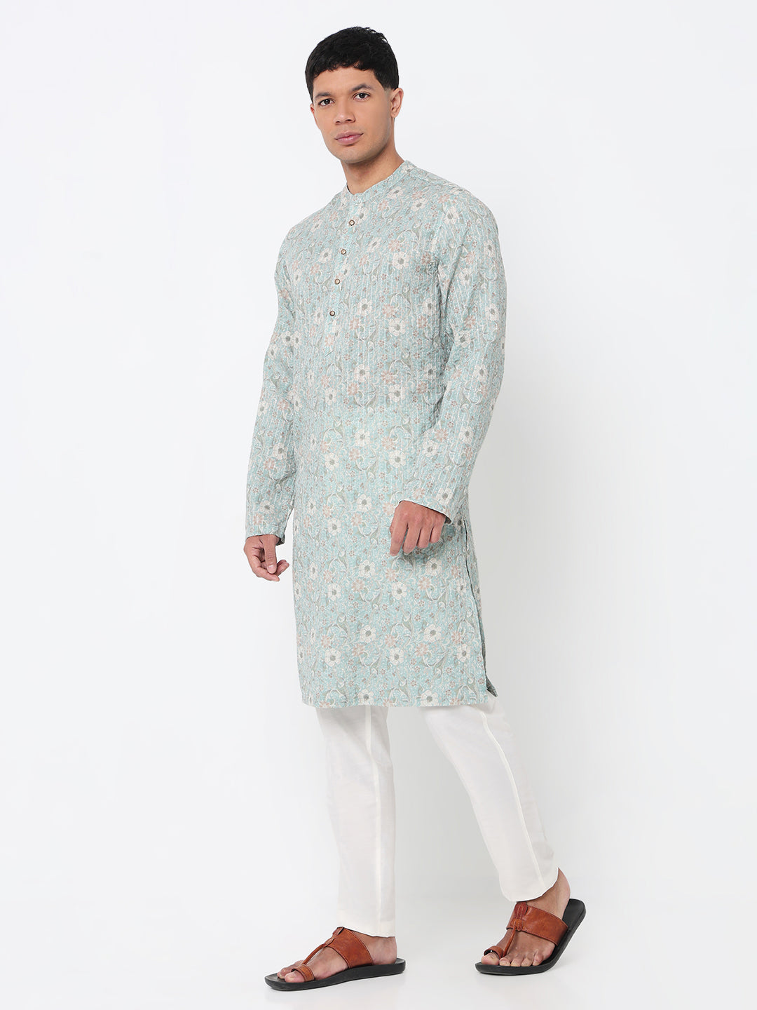 Digital Printed Straight Long Kurta