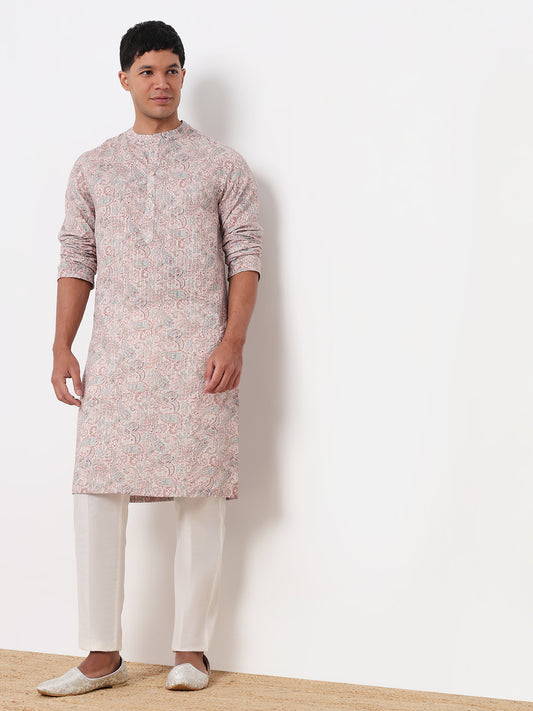 Digital Printed Straight Long Kurta