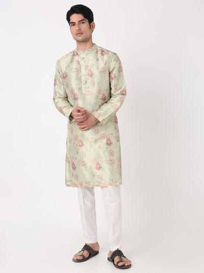 Digital Printed Straight Long Kurta