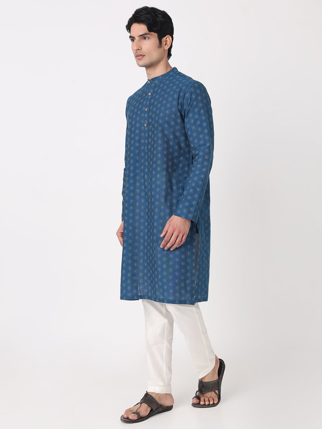 Printed Straight Long Kurta