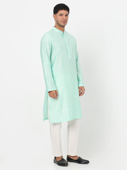 Printed Straight Long Kurta