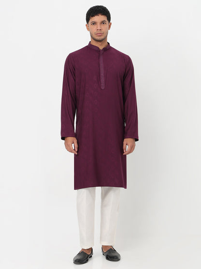 Jacquard Long Kurta