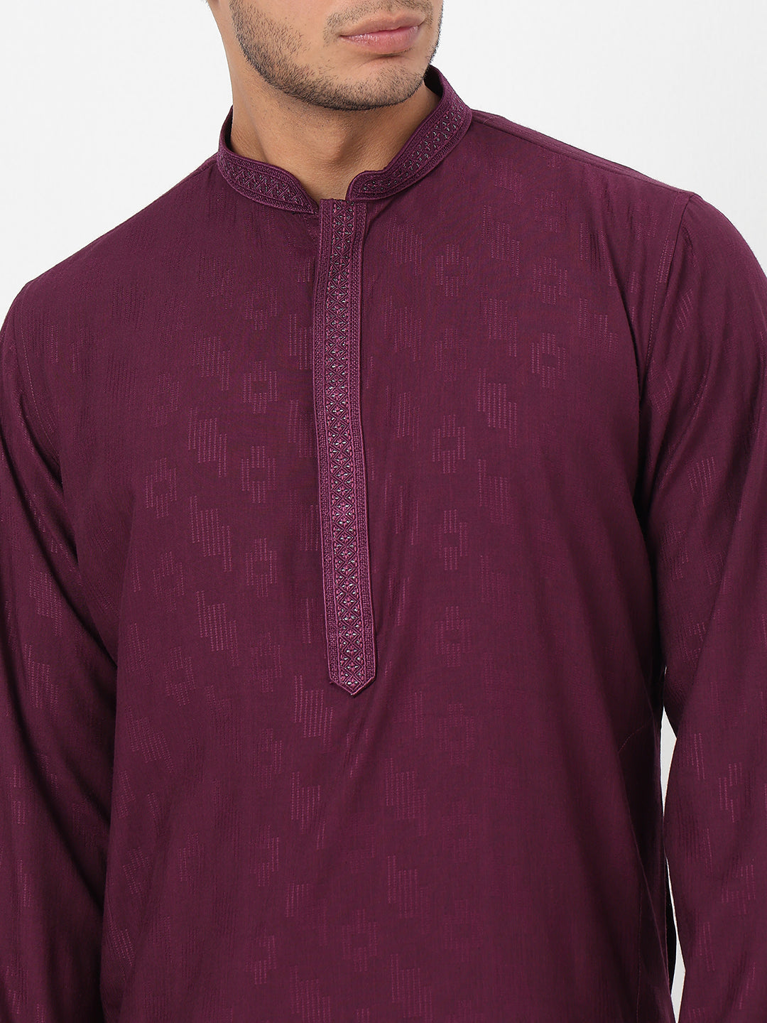 Jacquard Long Kurta