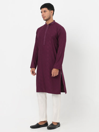 Jacquard Long Kurta
