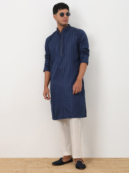 Jacquard Long Kurta