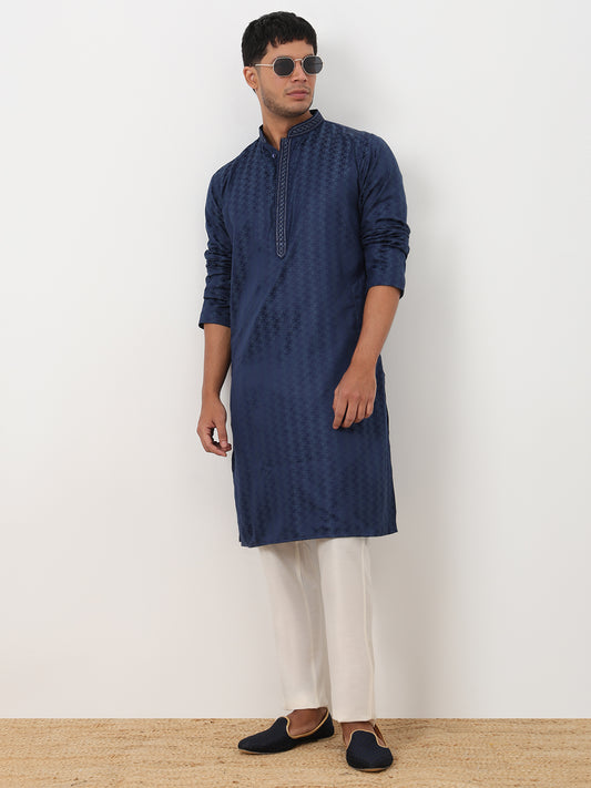 Jacquard Long Kurta