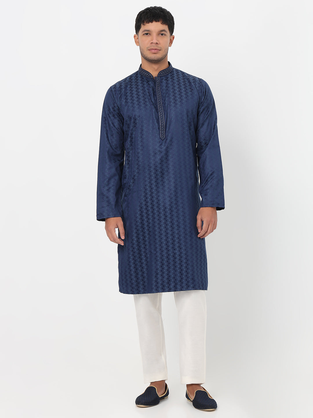 Jacquard Long Kurta