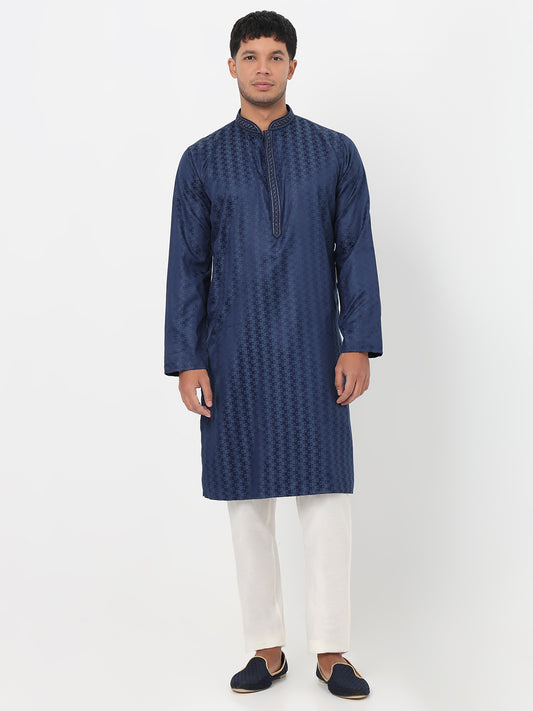 Jacquard Long Kurta