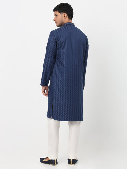 Jacquard Long Kurta