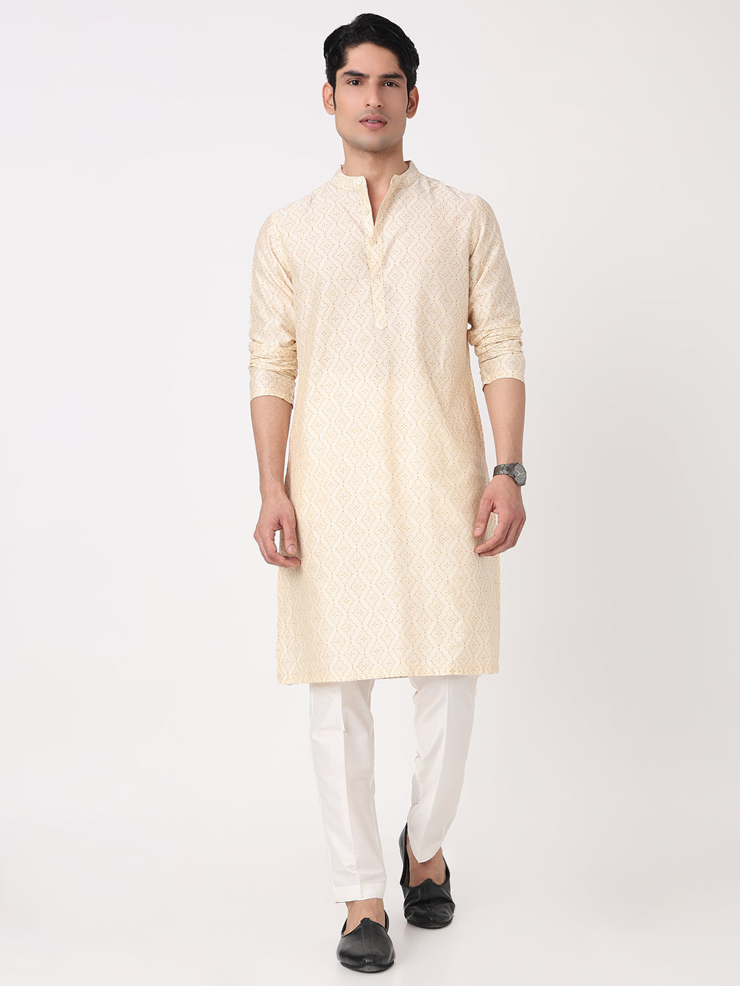 Printed Straight Long Kurta
